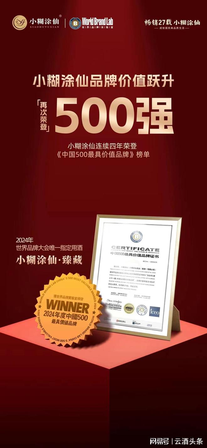 四度蝉联“中国品牌价值500强”看见小糊涂仙的澎湃动力(图7)
